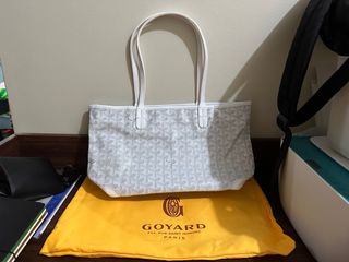 Goyard Artois PM (White), Luxury, Bags & Wallets on Carousell