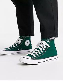 All star green converse top