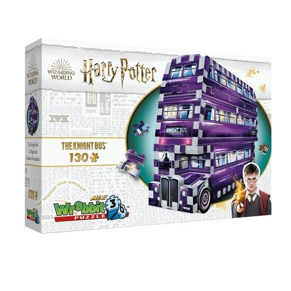 Harry Potter Wrebbit 3D Mini Knight Bus Jigsaw Puzzle 130 Pieces