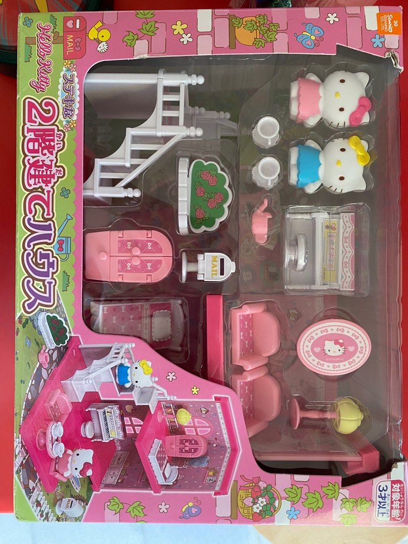 Hello Kitty Playset, Hobbies & Toys, Toys & Games on Carousell