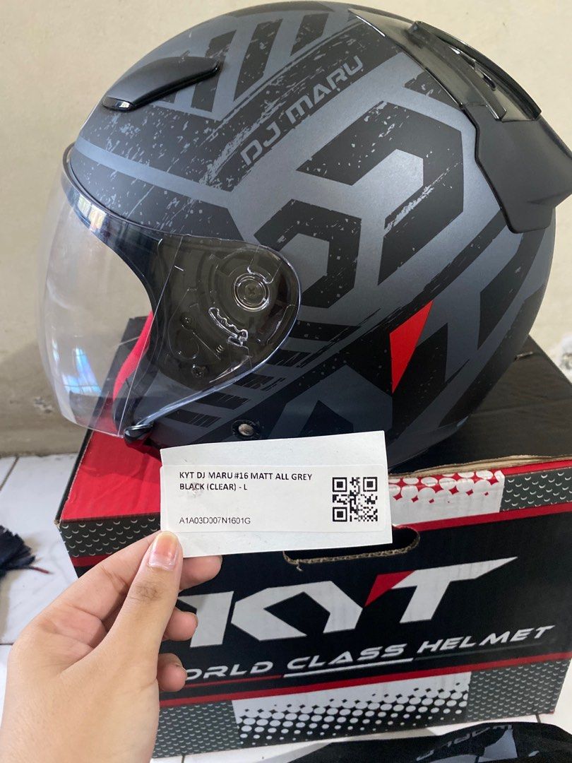 Helm KYT Dj Maru on Carousell