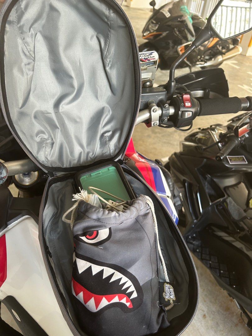 Hepco & Becker Tank Bag & Tank Ring, Motorcycles, Motorcycle