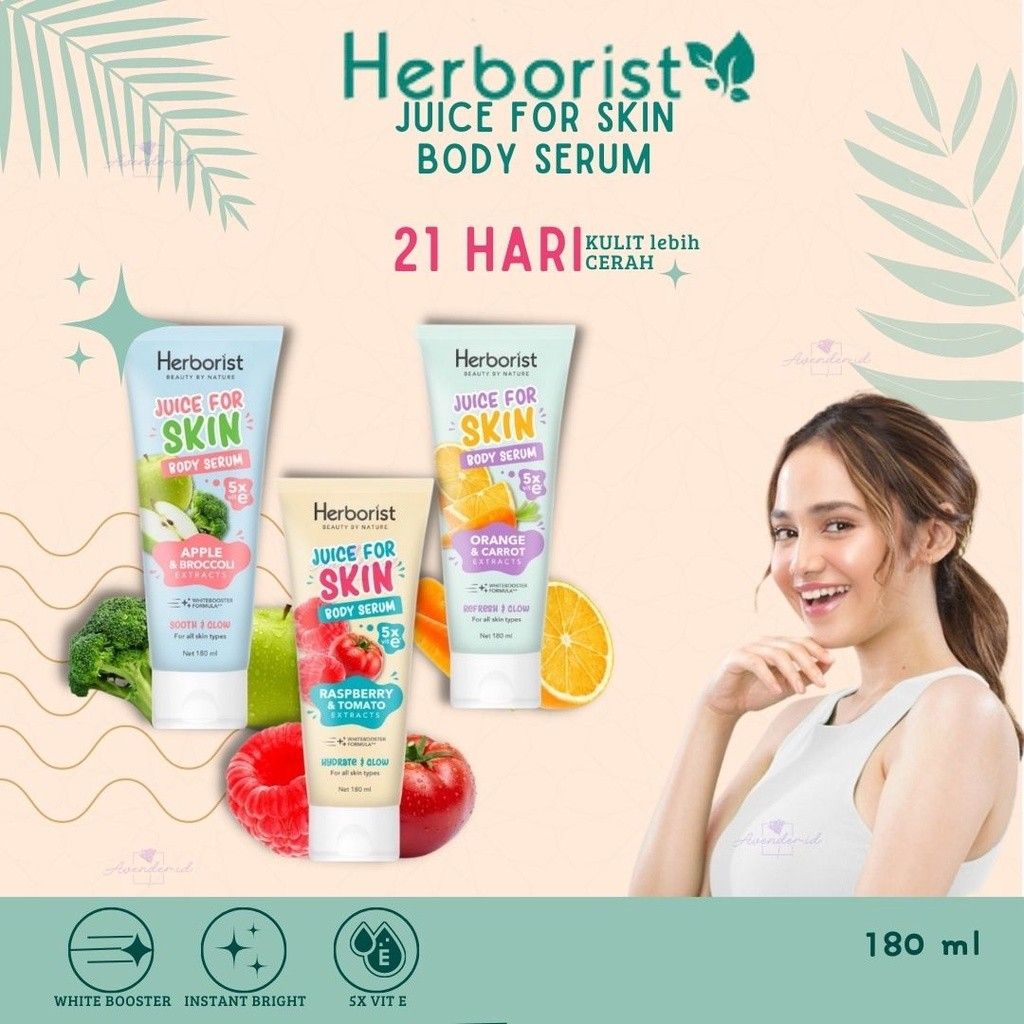 HERBORIST JUICE FOR SKIN BODY SERUM 180ML Body Serum Lotion