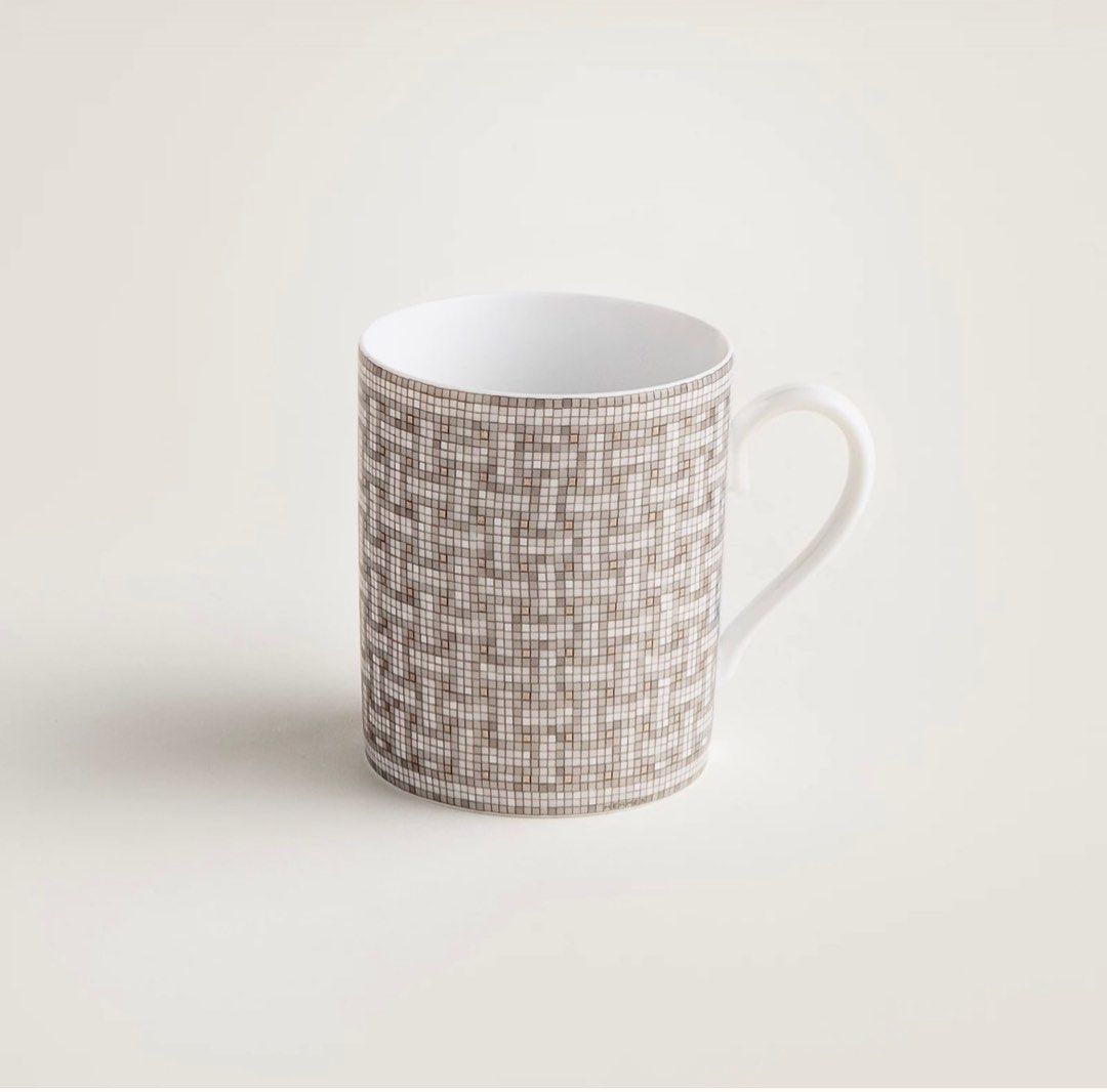 Hermes gold mug Clearance