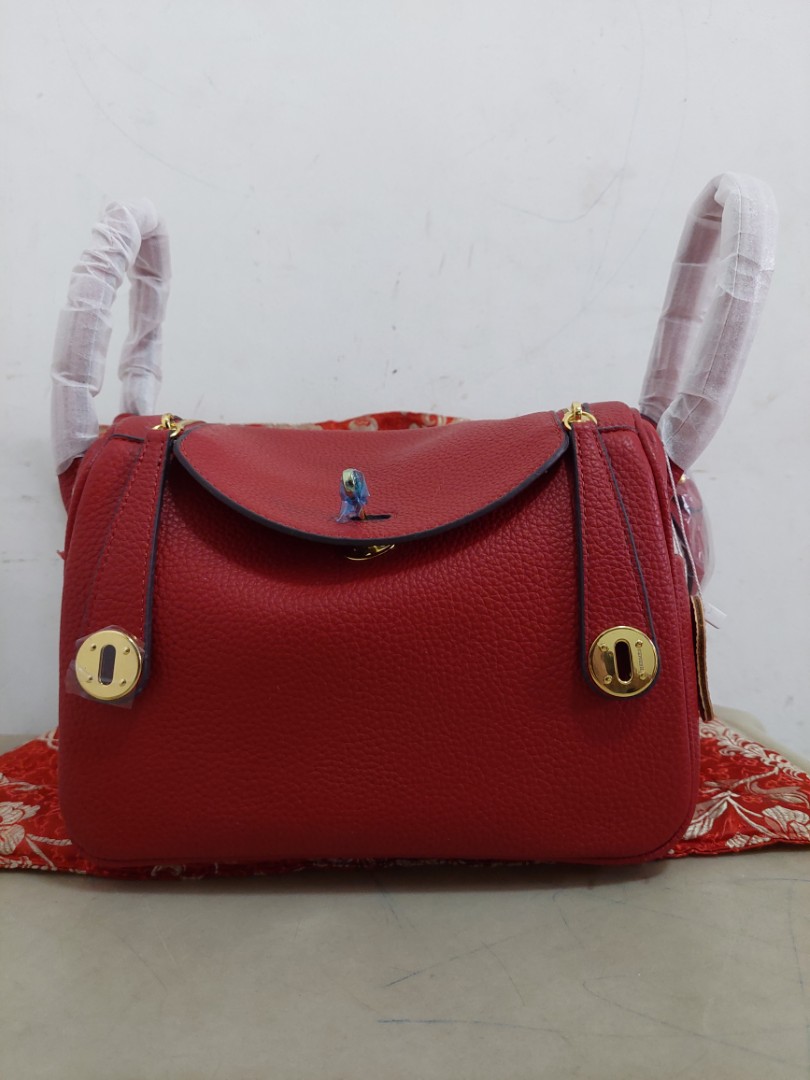 Hermes Red Handbag on Carousell