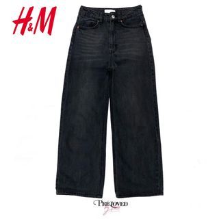 H&m wide leg jeans / kulot jeans/ regular/ loose jeans