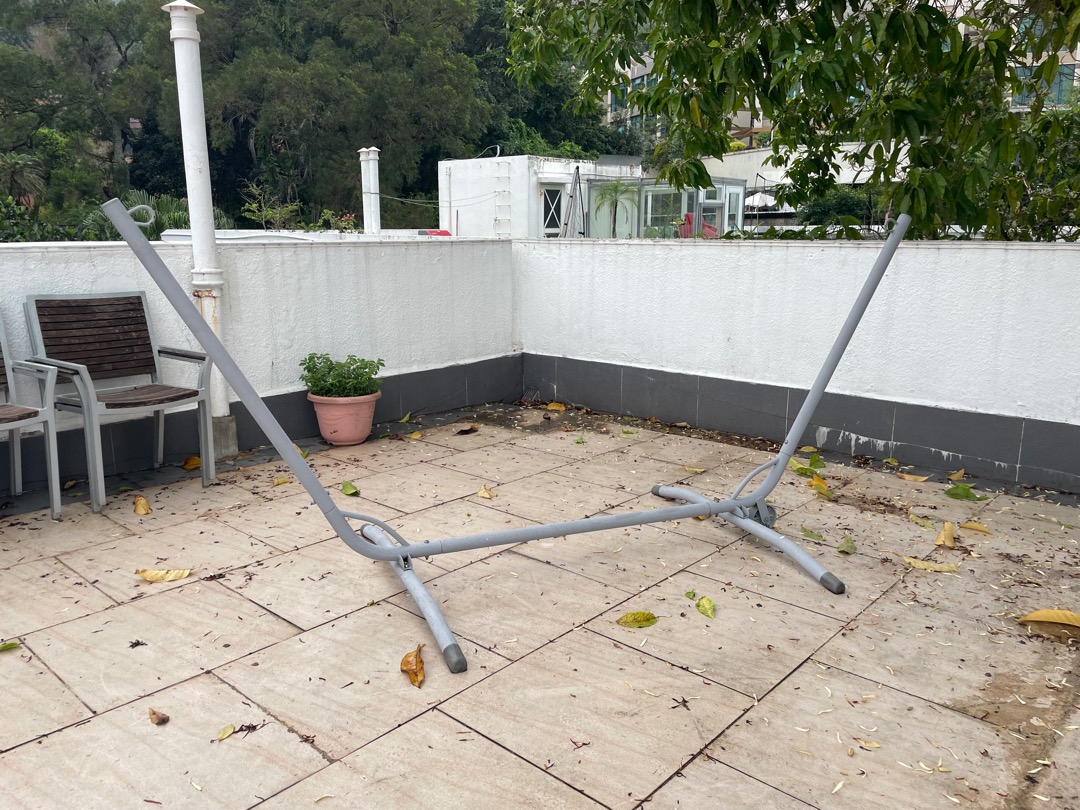 IKEA hammock stand, 傢俬＆家居, 戶外家具 Carousell
