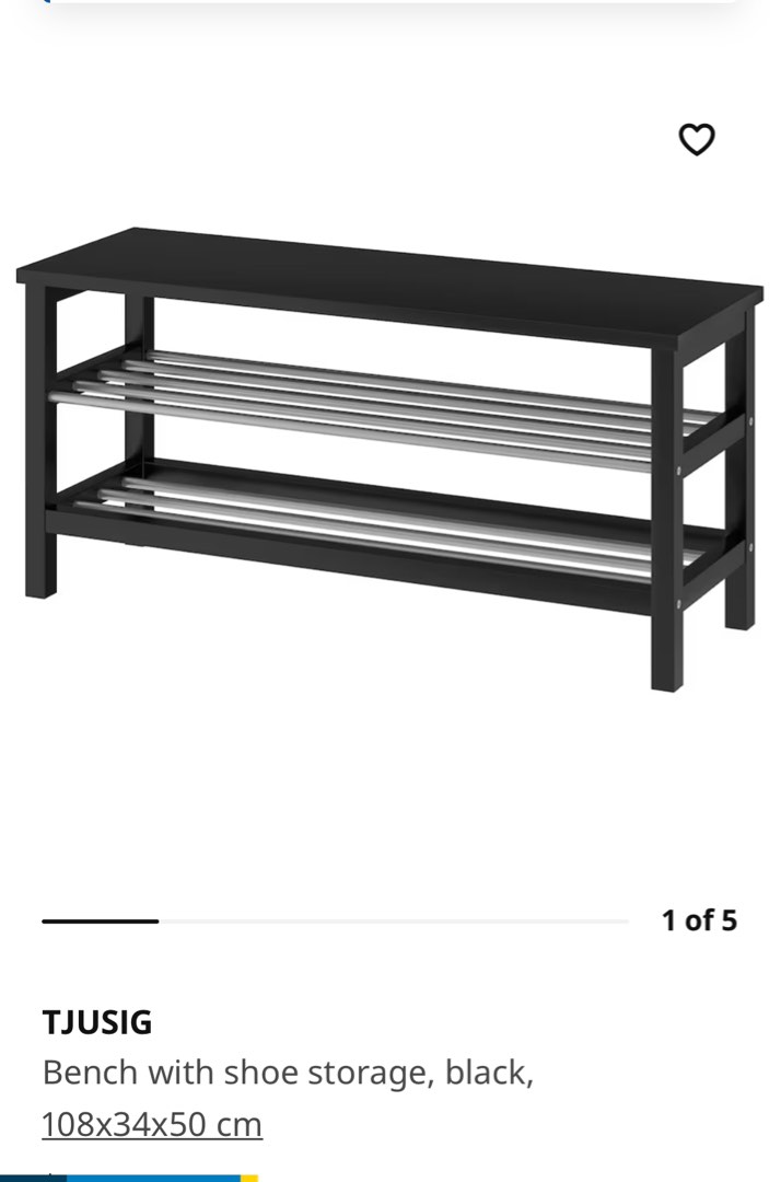 Ikea Shoe Rack, Furniture & Home Living, Furniture, Shelves,