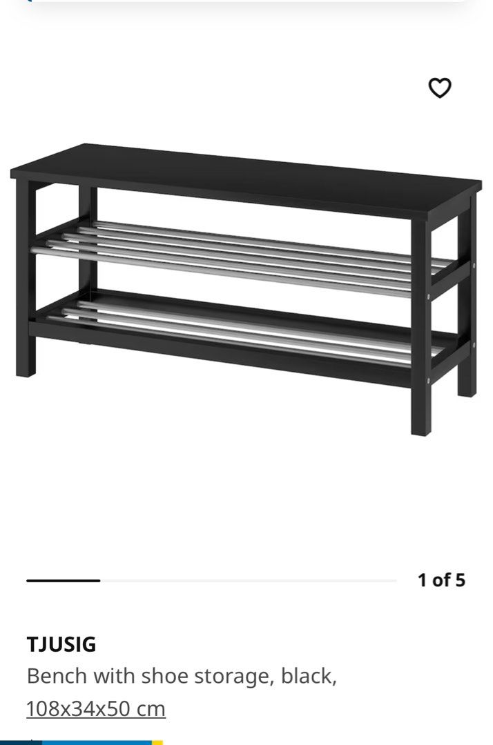Ikea Shoe Rack, Furniture & Home Living, Furniture, Shelves,