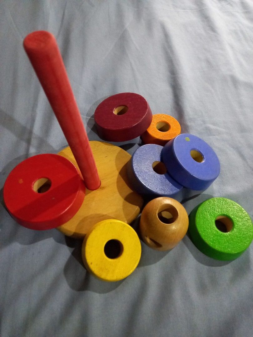 Ikea Stacking Toy for Montessori learning on Carousell