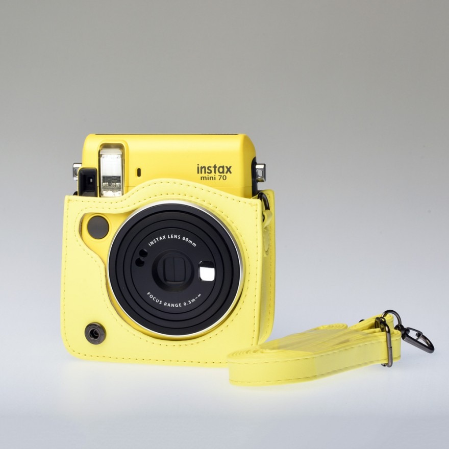 Instax Mini 70 PU Leather Bag Photography Photography Accessories Other Photography Accessories on Carousell