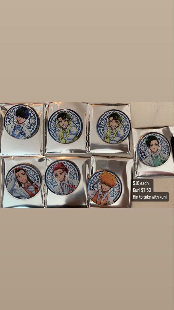 Instock Blue Lock Exhibition Merch, Hobbies & Toys, Memorabilia