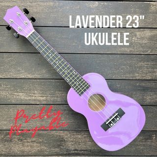 INSTOCK! [SG] Lavender Purple Violet 23" Inch Soprano Ukulele Brand New ukelele uke