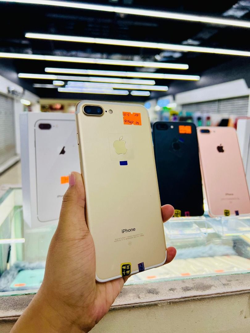 iPhone 7 Plus 128gb (Category: iPhone 7 Series) located in Caloocan City. Submitted by mjmassortedfinds (Listing ID 1234878179, Image 3). Description: ✨iPhone 7 Plus 128gb php 10,700 only Original Pre Owned Factory Unlocked 128gb Working Fingerprint 100% beta health Inclusions: Box Manual Sim ejector Charger Earphone.