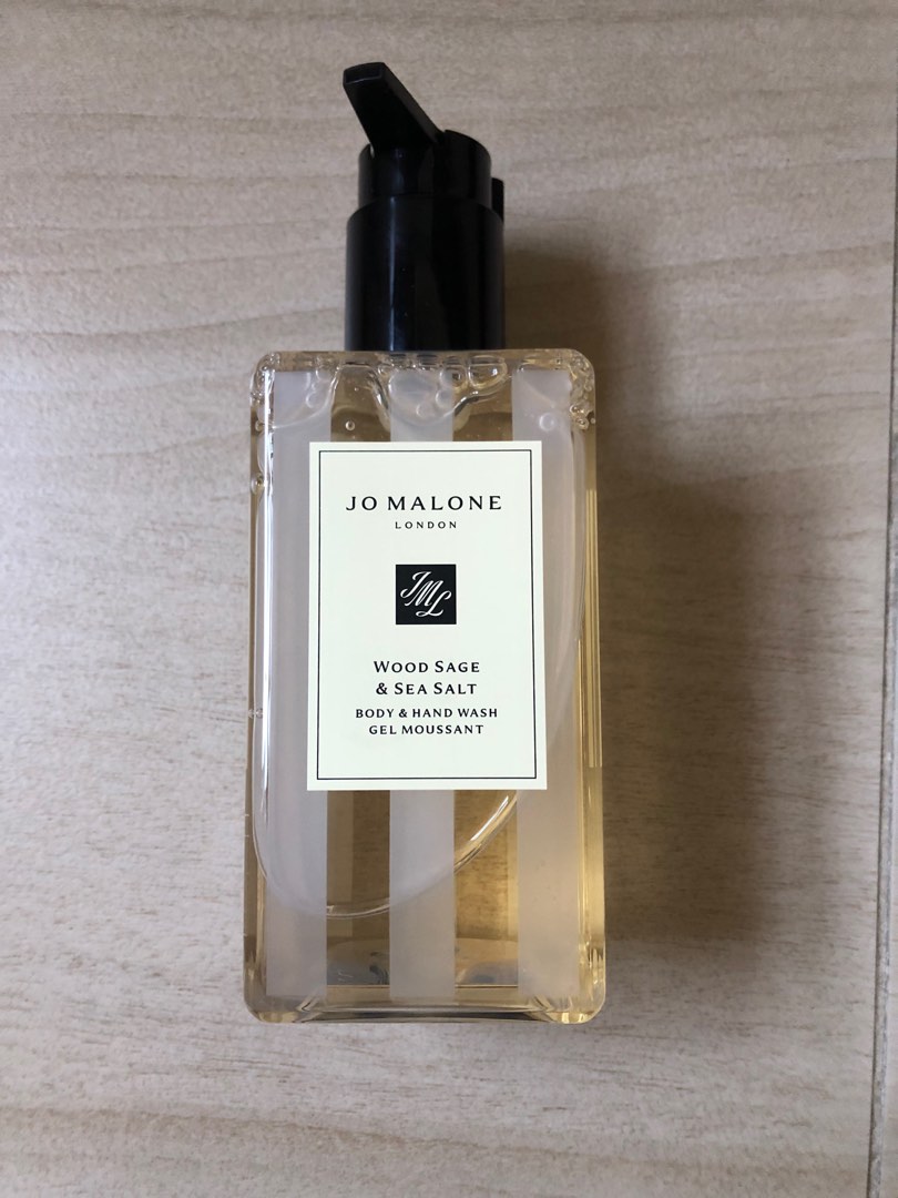 Jo Malone Wood Sage and Sea Salt Body and Hand Wash, 美容＆化妝品, 沐浴＆身體護理