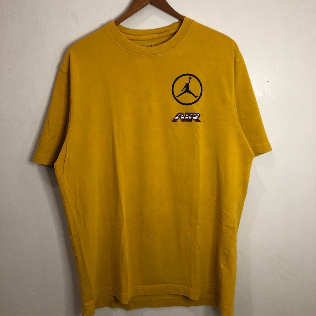 JORDAN MUSTARD YELLOW, Men's Fashion, Tops & Sets, Tshirts & Polo
