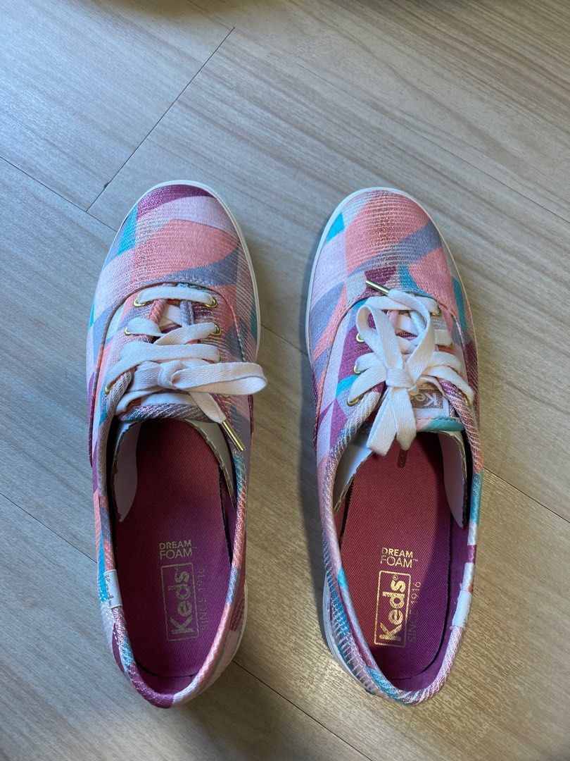 Keds champion pink top