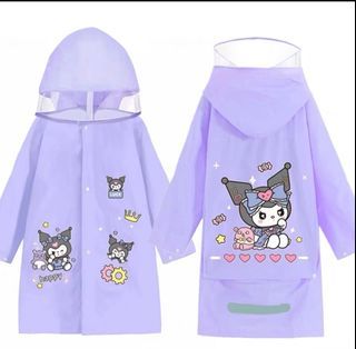 Kids Kuromi raincoat
