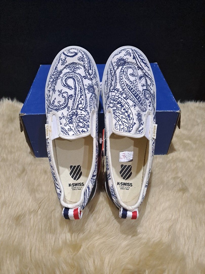KSwiss Canvas Slip On Shoes Unisex EU 41