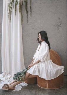 Lafleursign lafleur la fleur dress korean bok deong ee white