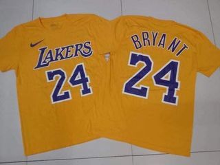 Lakers t shirts Cotton