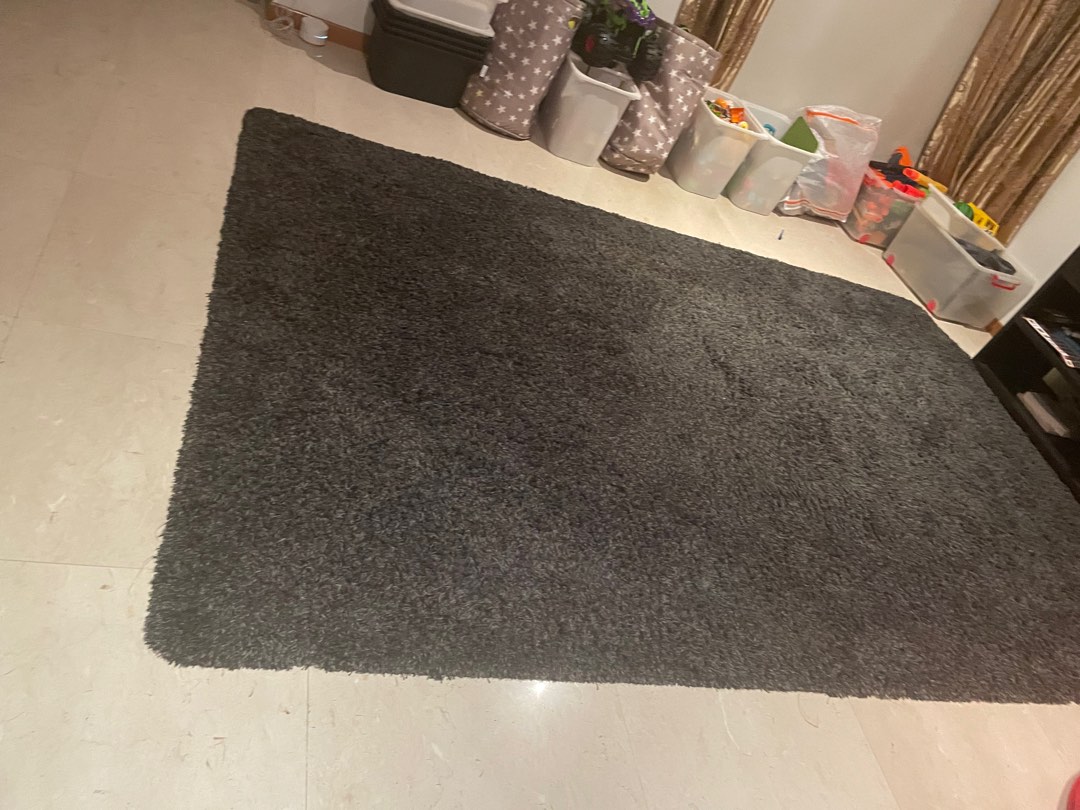 Large shaggy rug, Furniture & Home Living, Home Decor, Carpets, Mats