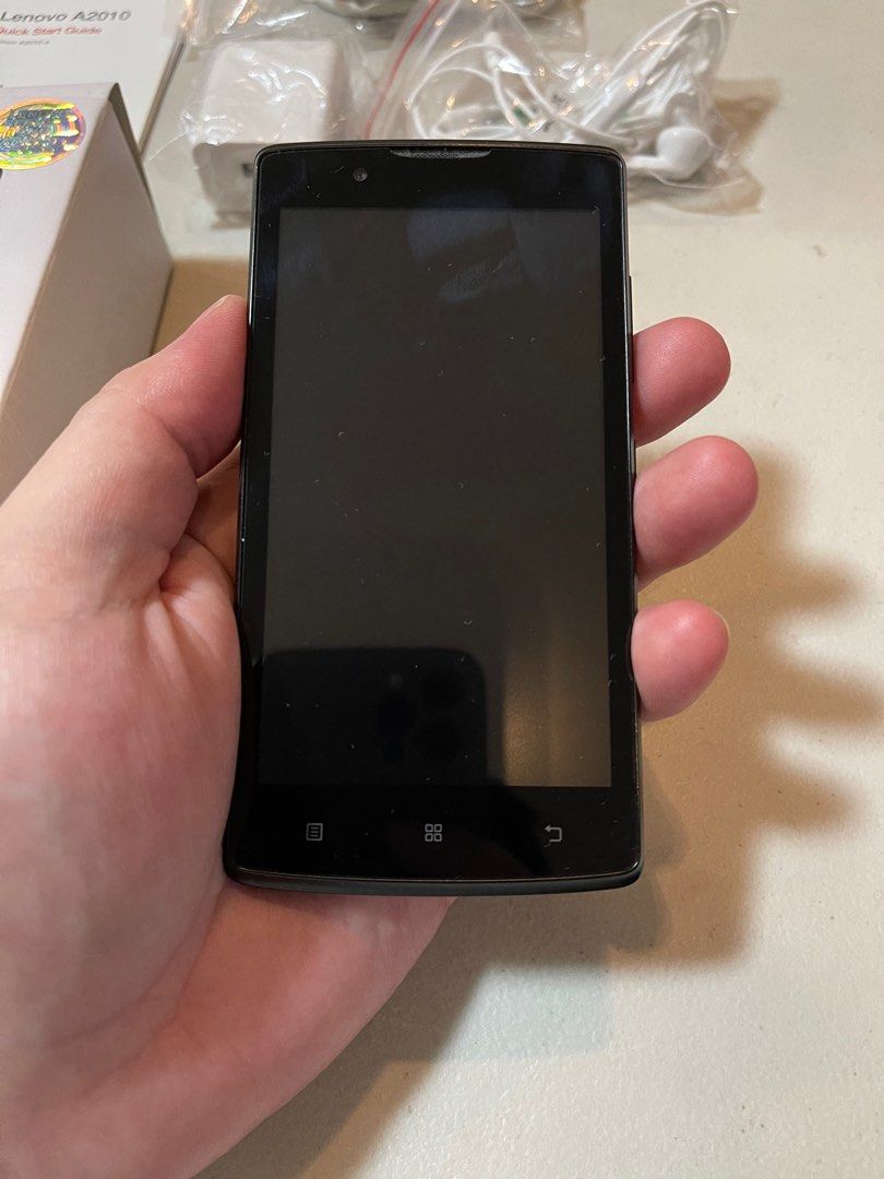 Lenovo A2010 Mobile Phone (Category: Android Others) located in Manila. Submitted by genesis_09 (Listing ID 1234966555, Image 3). Description: Selling Lenovo A2010 Complete with box & accessories Dual sim Good as new All good working condition Pm if interested .