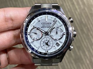 Like New Apr 23 Citizen Attesa Eco Drive Titanium CC4010 80A