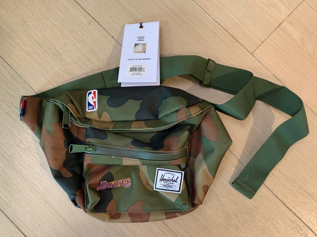 Los Angeles Lakers Herschel Supply Co. Seventeen Hip Pack waist bag Carousell