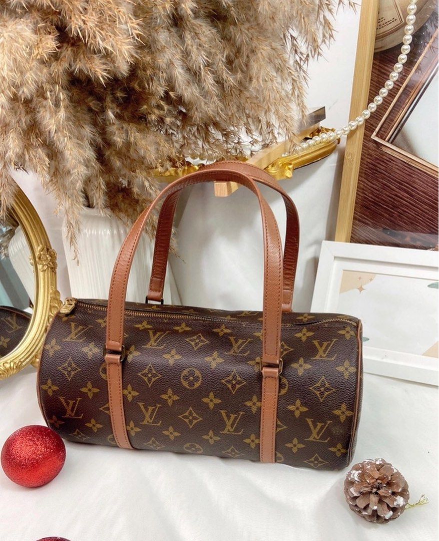 Louis Vuitton Monogram Papillon 30 Since year 1991 In red leather