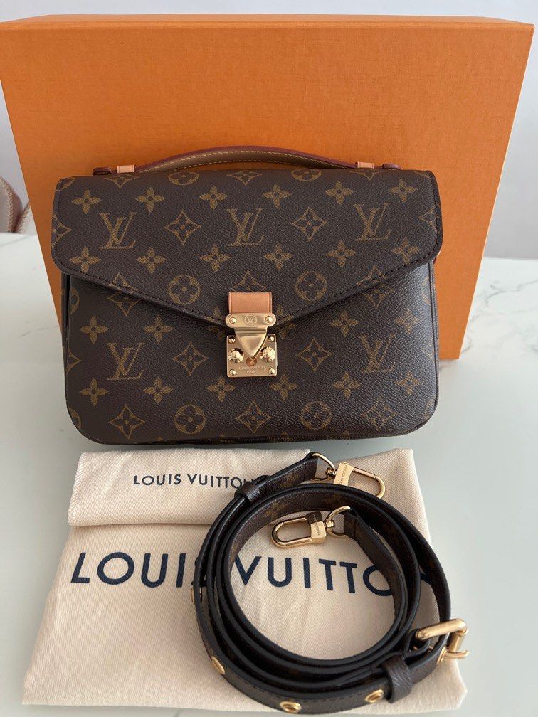 Louis Vuitton Pochette Metis East West #lv #louisvuitton #pochettemeti