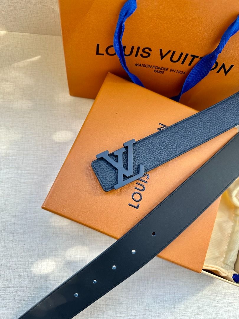 Sell Louis Vuitton LV Aerogram 35MM Belt - Black