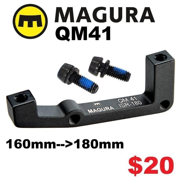 Adattatore Magura QM40 Per Montare Rotore Freno Da 180mm Su Attacchi Da 160mm