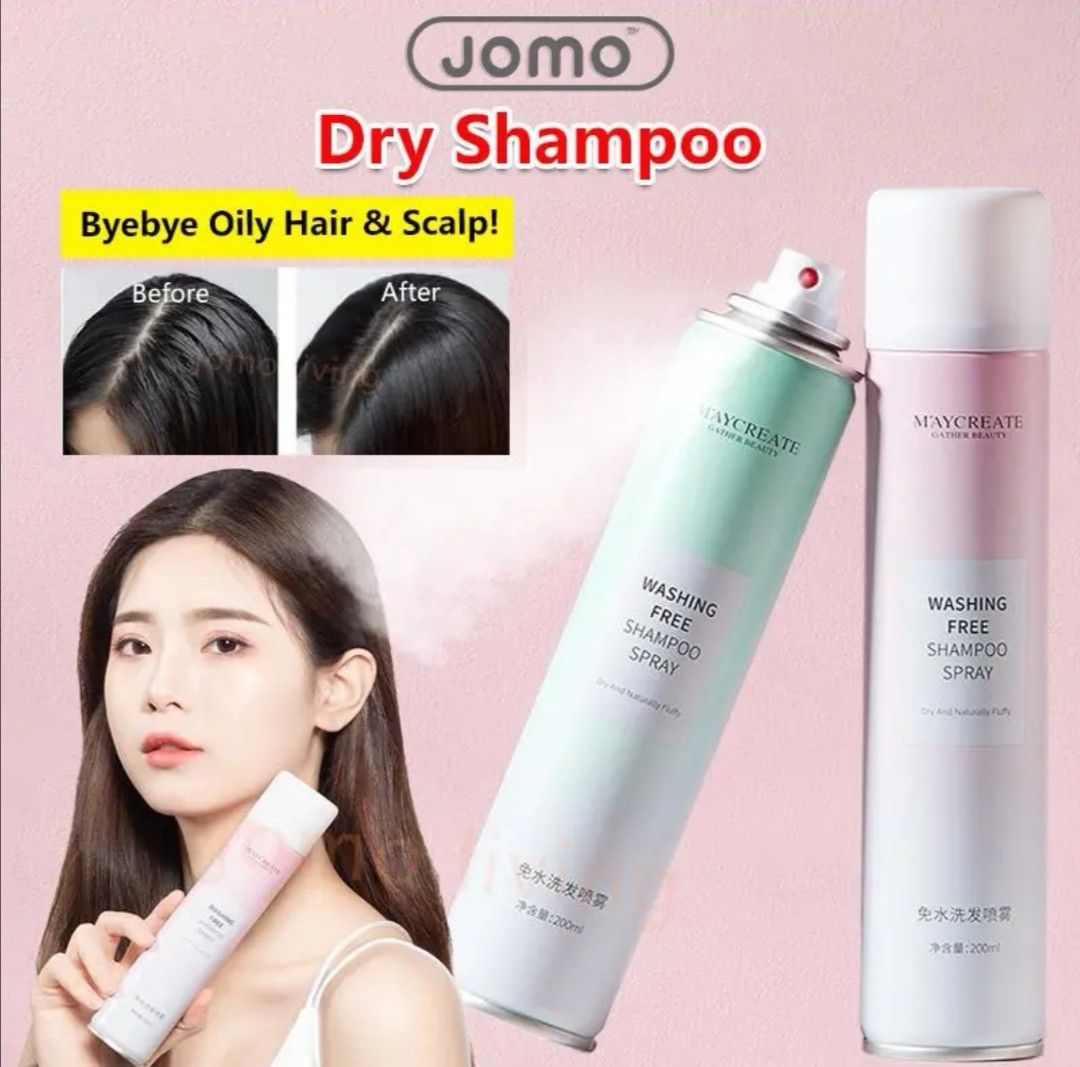 Maycreate Dry Hair Shampoo 200ml, Beauty & Personal Care, Hair on Carousell