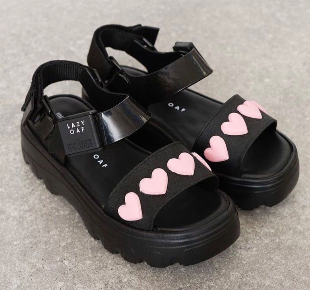 MELISSA SHOES LAZY OAF BLACK (BESTSELLER!), Fesyen Wanita, Sepatu di  Carousell