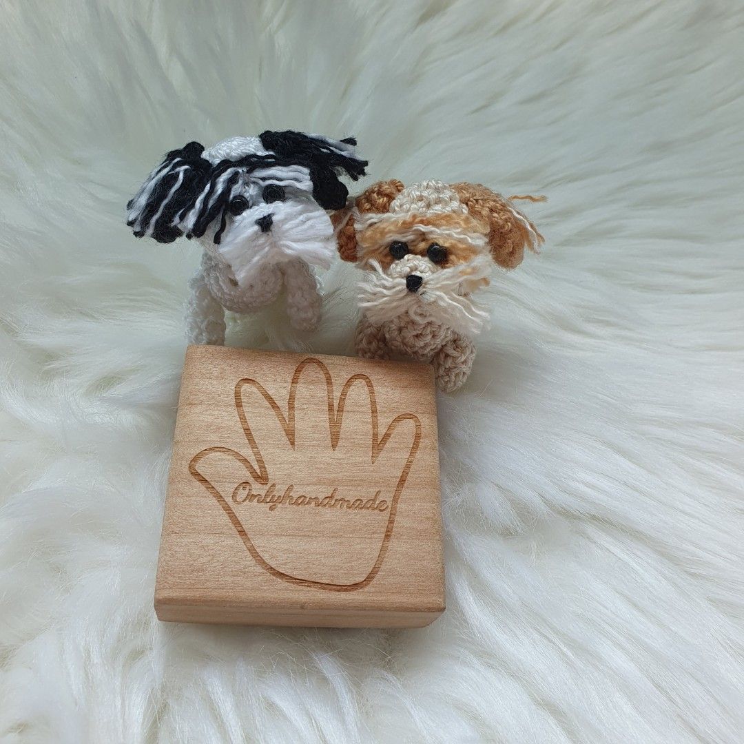 Puppy keychain best sale