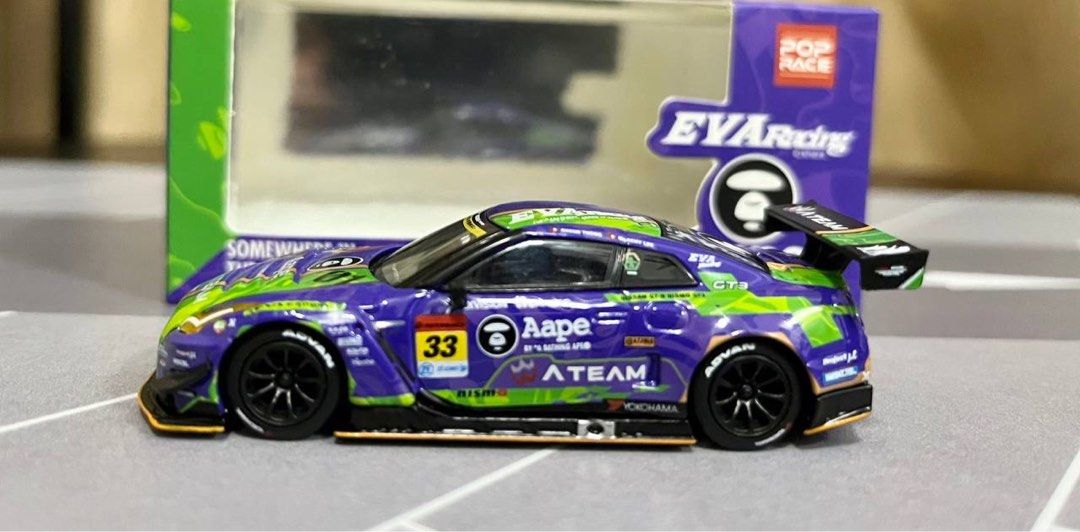 Mini GT EVA RT TEST TYPE 01 X WORKS GT R Hobbies Toys Toys