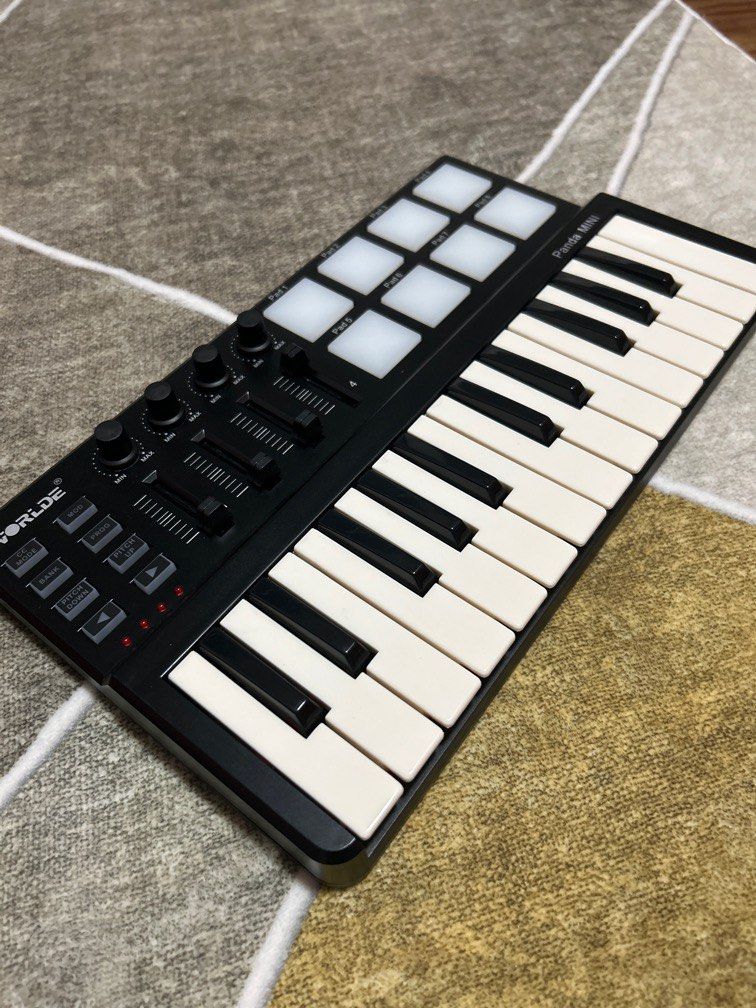 Mini MIDI Keyboard, Hobbies & Toys, Music & Media, Music Accessories on ...