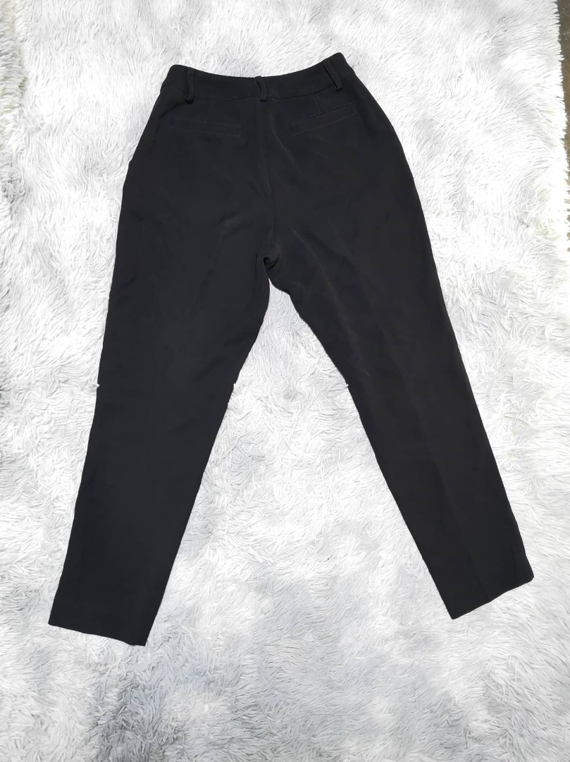 Mirche Black Mid Calf Pants Women #39 s Fashion Bottoms Jeans on Carousell