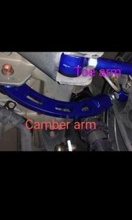 Mitsubishi Lancer rear camber arm toe arm