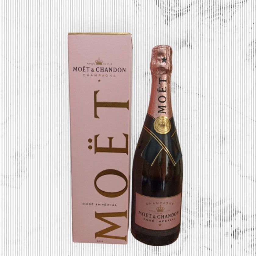 MOET & CHANDON CHAMPAGNE ROSE IMPERIAL 750 ML, Makanan & Minuman