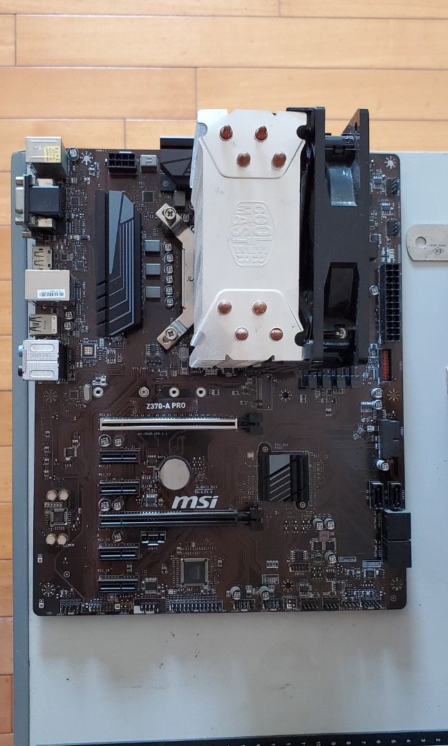 Msi Z370-A Pro motherboard + Intel i5-8400 + Cooler master 塔式