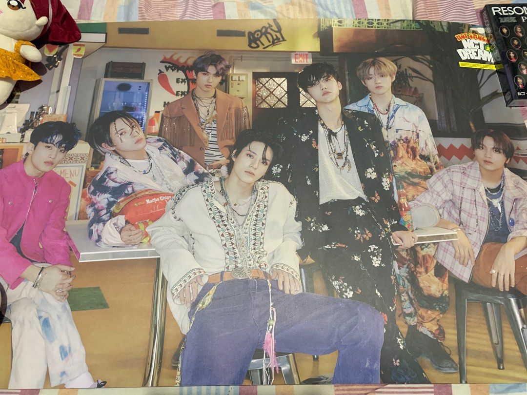 NCT Dream Hot Sauce Poster Chilling Version on Carousell