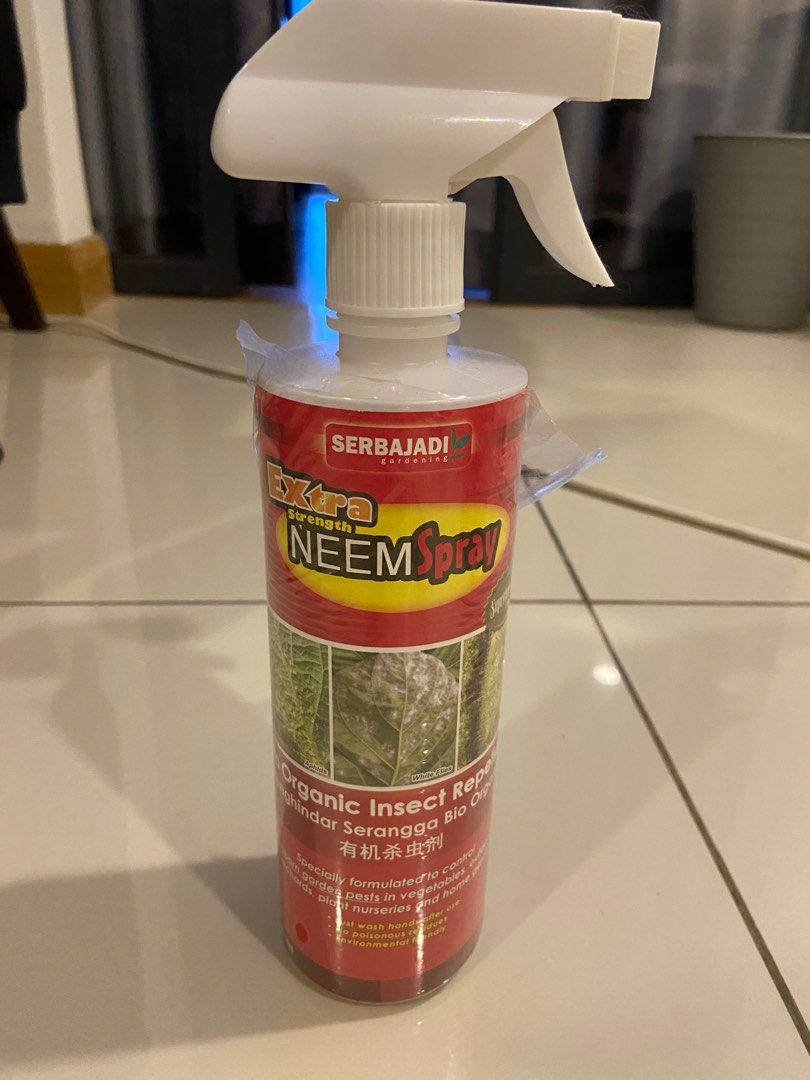 neem spray organic insect repellent, Furniture & Home Living, Gardening