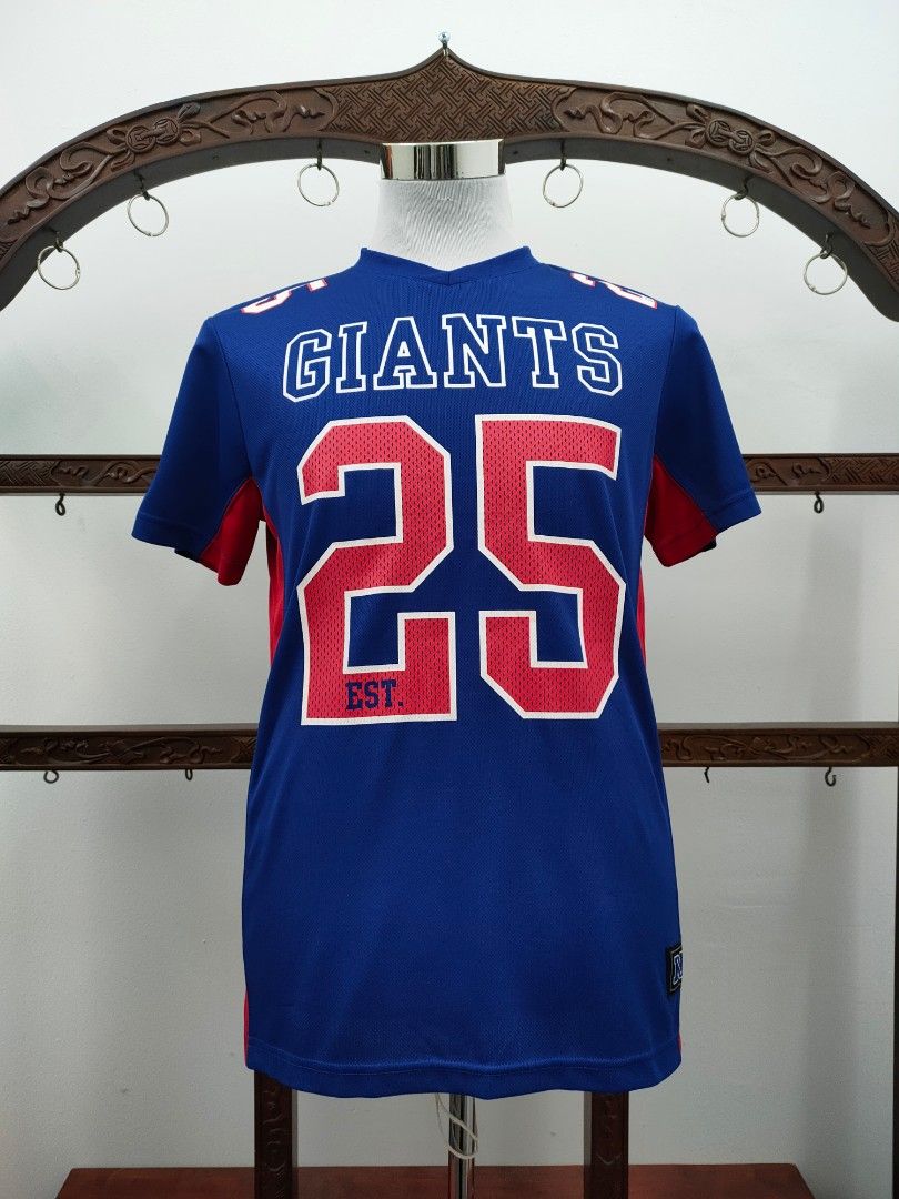 NFL TEAM APPAREL GIANTS 25 EST JERSEY TSHIRT