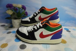 Nike Air Jordan 1 Low SE Multi-Color  Size 42 Insole 26.5 cm