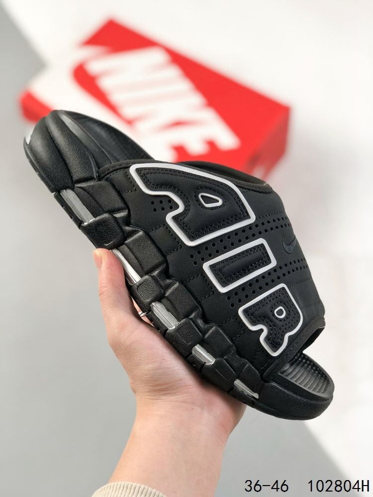 Nike Air More Uptempo Slide, Women's Fashion, Footwear, Sneakers