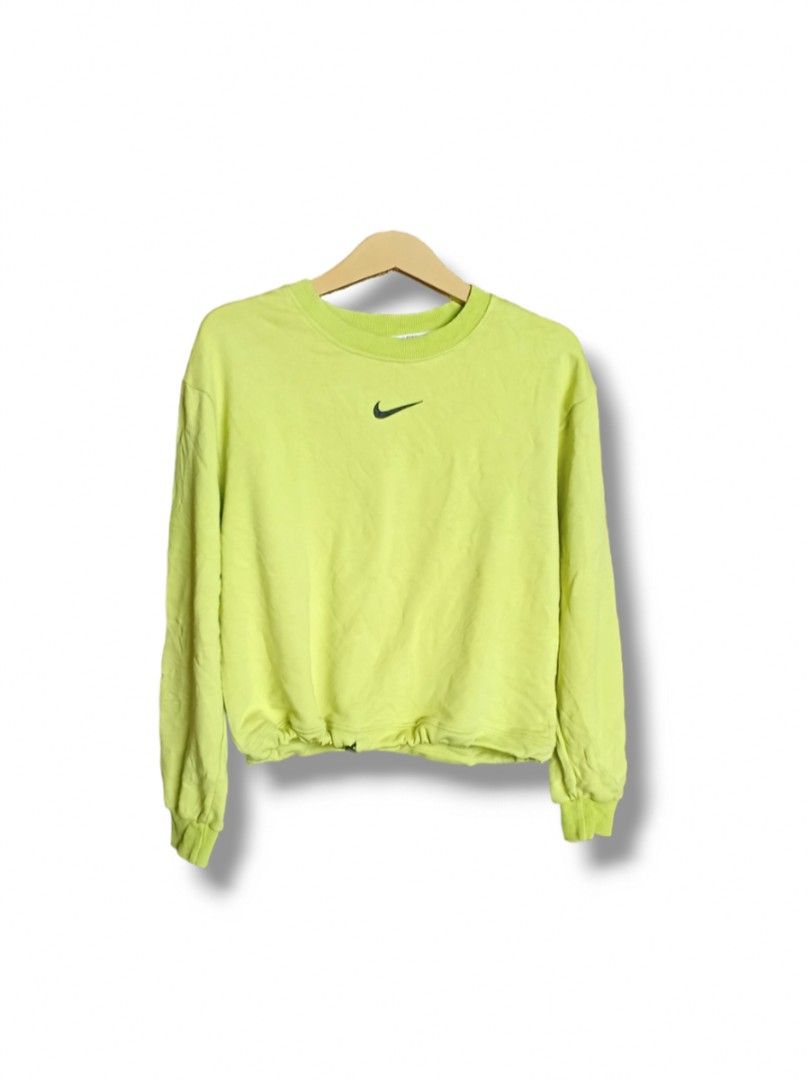 Nike elastic drawcord cropped mini swoosh on sale