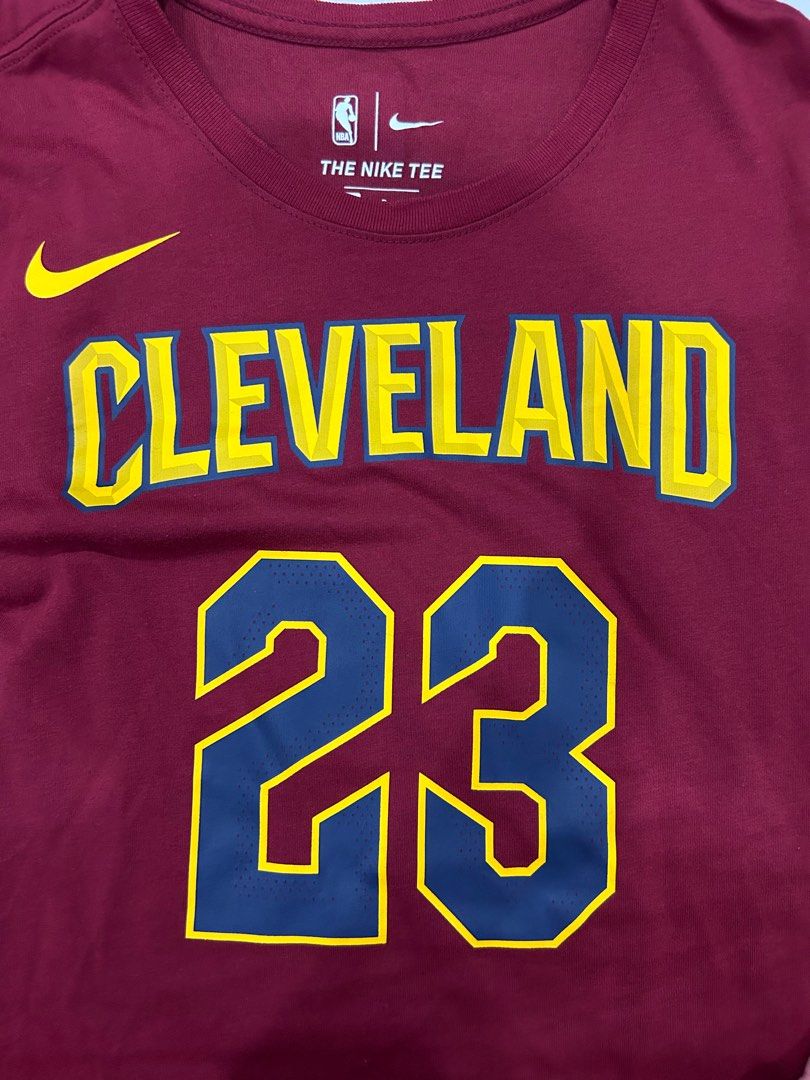Nike Lebron James 23 Cleveland Cavaliers T Shirt S Men s