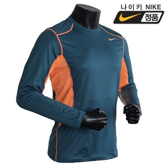 nike pro combat long sleeve fitted